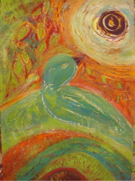 Ich breite meine Flgel aus